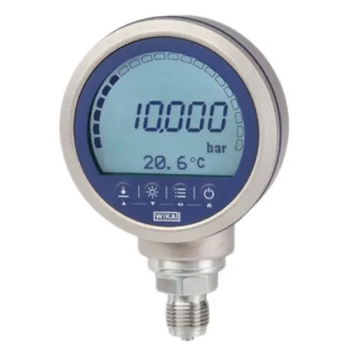 WIKA G 1/2 Digital Pressure Gauge 700bar Bottom Entry 100mm Outside Diameter - 46885349 product image