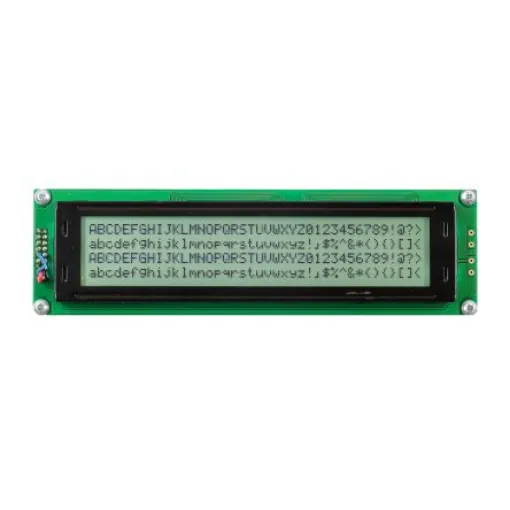 Midas MC44005A6W-FPTLW-V2 A Alphanumeric LCD Display White, 4 Rows by 40 Characters, Transflective product image