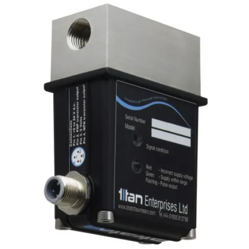 Atrato Atrato Series Ultrasonic Flow Meter for Liquid, 0.03 L/min Min, 5 L/min Max - 74P-VQB-O-RS product image