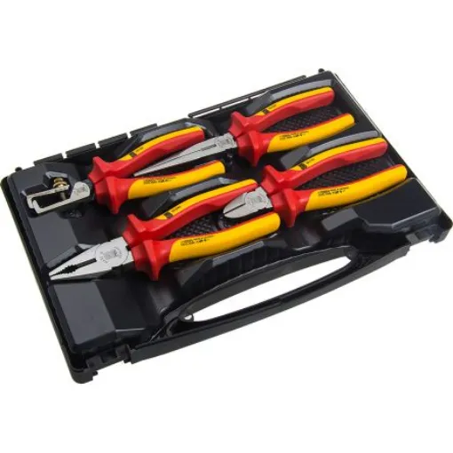 RS PRO 4-Piece Plier Set, 311 mm Overall - 1366997 product image
