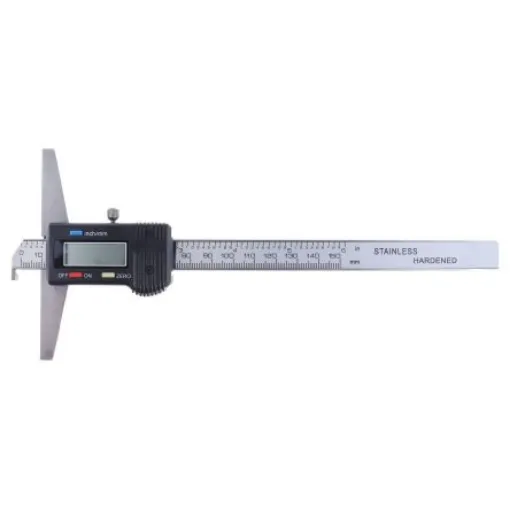 RS PRO 150mm  Imperial & Metric Depth Gauge, Stainless Steel - 1368093 product image