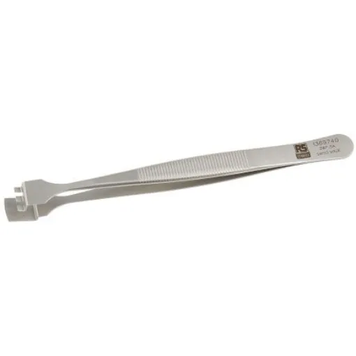 RS PRO 125 mm, Stainless Steel, Tweezers - 1369740 product image