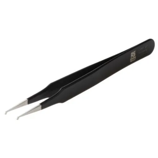 RS PRO 120 mm, Stainless Steel, ESD Tweezers - 1369763 product image