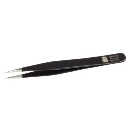 RS PRO 120 mm, Stainless Steel, ESD Tweezers - 1369765 product image