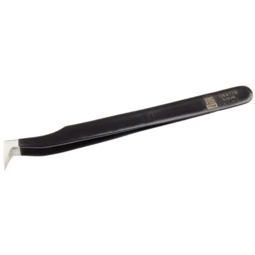 RS PRO 120 mm, Stainless Steel, ESD Tweezers - 1369779 product image