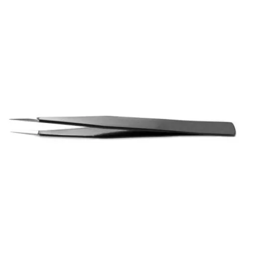 RS PRO 130 mm, Stainless Steel, ESD Tweezers - 1369783 product image