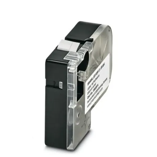 Phoenix Contact MM-EML Black on Silver Label Printer Tape, 8 m Length, 10 mm Width, 8m Label Length, 10mm Label Width - 0803974 product image