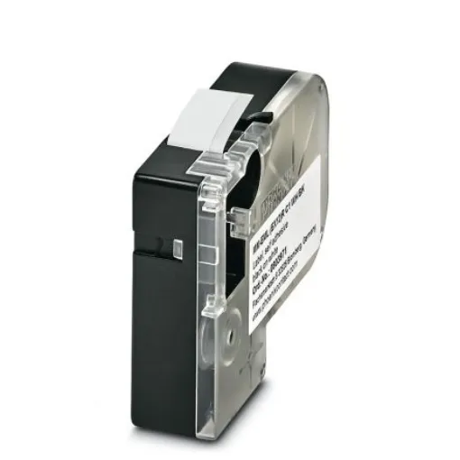 Phoenix Contact MM-EML Black on White Label Printer Tape, 8 m Length, 12 mm Width, 8m Label Length, 12mm Label Width - 0803971 product image