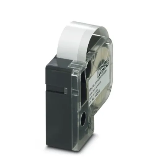 Phoenix Contact MM-EML Black on White Label Printer Tape, 8 m Length, 18 mm Width, 8m Label Length, 18mm Label Width - 0803972 product image