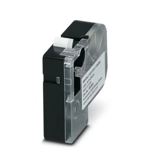 Phoenix Contact MM-EMLC Black on White Label Printer Tape, 6 m Length, 12 mm Width, 6m Label Length, 12mm Label Width - 0803934 product image