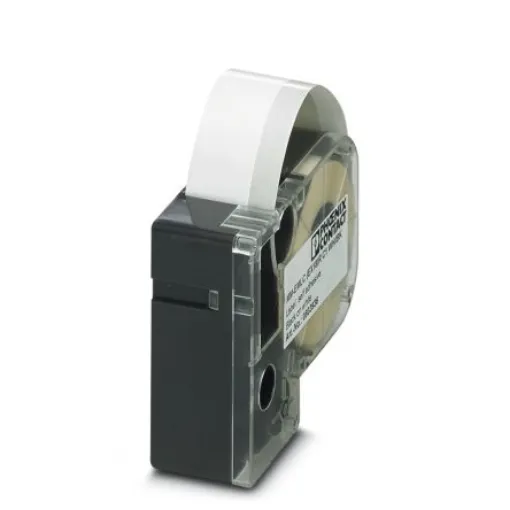Phoenix Contact MM-EMLC Black on White Label Printer Tape, 6 m Length, 18 mm Width, 6m Label Length, 18mm Label Width - 0803936 product image