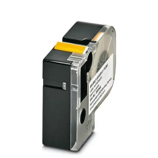 Phoenix Contact MM-EMLF Black on Yellow Label Printer Tape, 8 m Length, 24 mm Width, 8m Label Length, 24mm Label Width - 0803944 product image