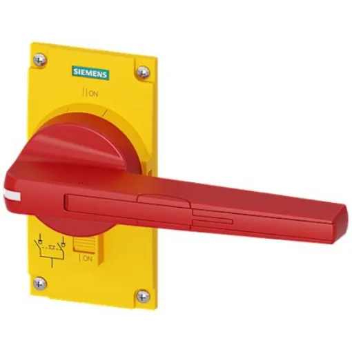 Siemens Red/Yellow Rotary Handle, 3KC Series - 3KC9501-2 product image