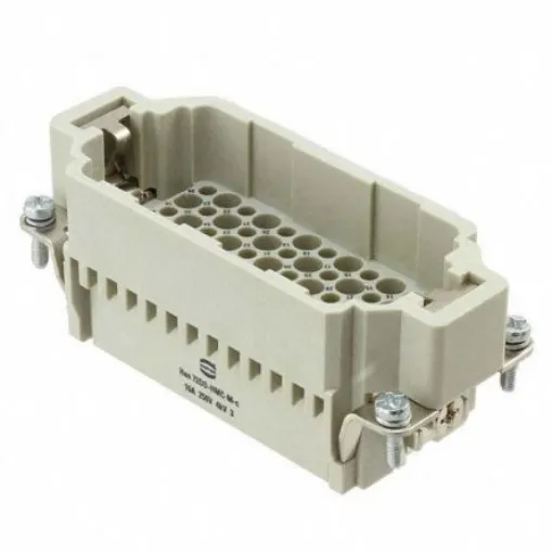 HARTING Heavy Duty Power Connector Insert, 10A, Male, Han DD HMC Series, 72 Contacts - 09162723001 product image