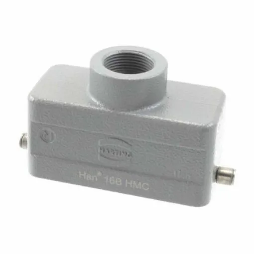 HARTING Han HMC Heavy Duty Power Connector Hood, M25 x 1.5 Thread, Top Entry Han B HMC Range - 19302161441 product image
