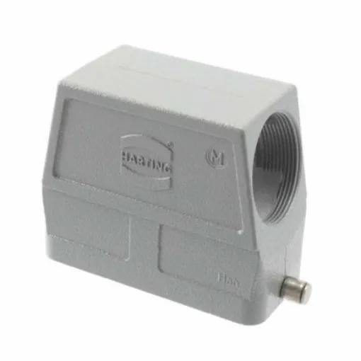 HARTING Han HMC Heavy Duty Power Connector Hood, M40 x 1.5 Thread, Side Entry Han B HMC Range - 19302160548 product image