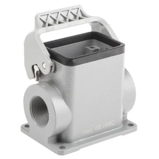 HARTING Han HMC Heavy Duty Power Connector Housing, M25 x 1.5 Thread, Side Entry Han B HMC Range - 19302060291 product image