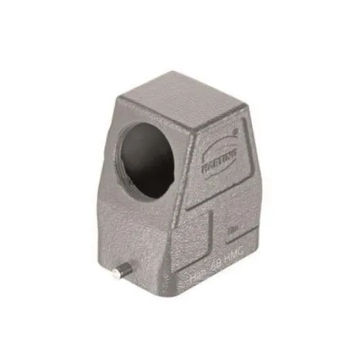 HARTING Han HMC Heavy Duty Power Connector Hood, M32 x 1.5 Thread, Side Entry Han B HMC Range - 19302060547 product image