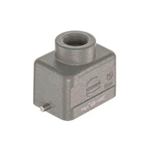 HARTING Han HMC Heavy Duty Power Connector Hood, M20 x 1.5 Thread, Top Entry Han B HMC Range - 19302061440 product image