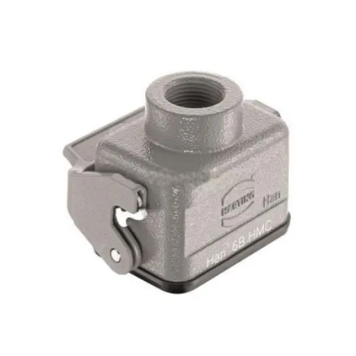 HARTING Han HMC Heavy Duty Power Connector Hood, M20 x 1.5 Thread, Top Entry Han B HMC Range - 19302061750 product image