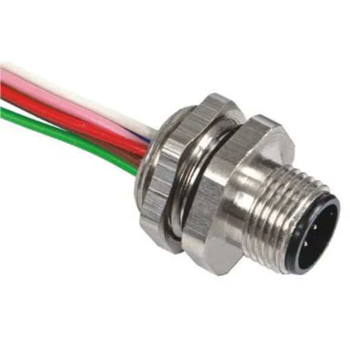 RS PRO Circular Connector, 8 Contacts, Panel Mount, M12 Connector, Plug, Male, IP67 - 1447612 product image