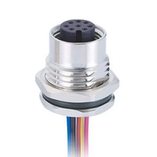 RS PRO Circular Connector, 8 Contacts, M12 Connector, Socket, Female, IP67 - 1447630 product image