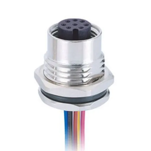 RS PRO Circular Connector, 8 Contacts, M12 Connector, Socket, Female, IP67 - 1447631 product image