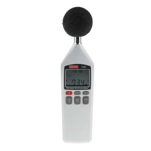 RS PRO  Datalogging Sound Level Meter, 30dB to 130dB, 8kHz max - 1464651 product image