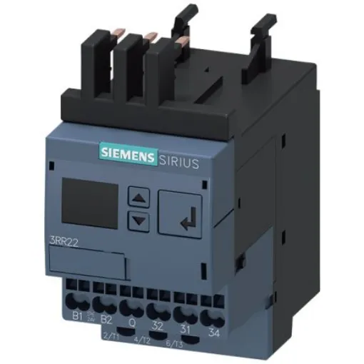 Siemens Current Monitoring Relay, 3 Phase, SPDT, Direct Mount - 3RR2241-2FA30 product image