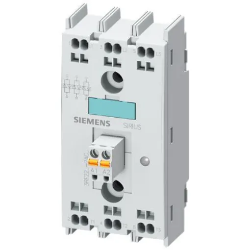 Siemens 3RF2 Series Solid State Relay, 55 A Load, Chassis Mount, 600 V ac Load, 30 Vdc Control - 3RF2255-2AC45 product image