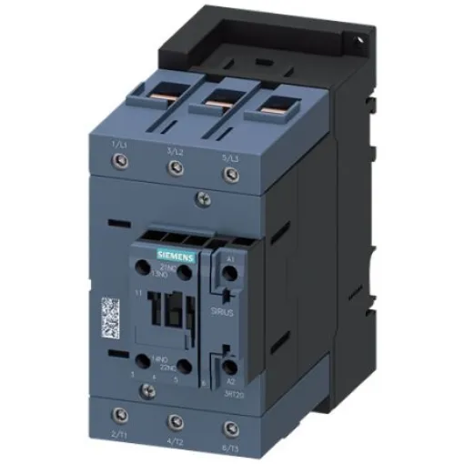 Siemens SIRIUS 3RT24 Contactor, 24 V ac Coil, 3-Pole, 140 A, 1NC + 1NO, 690 V - 3RT2446-1AC20 product image