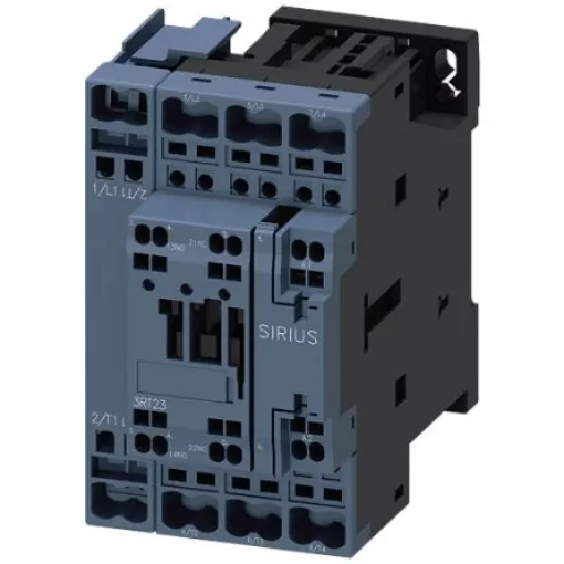 Siemens SIRIUS 3RT23 Contactor, 24 V ac Coil, 4-Pole, 35 A, 7.5 kW, 1NC + 1NO, 690 V - 3RT2325-2AC20 product image