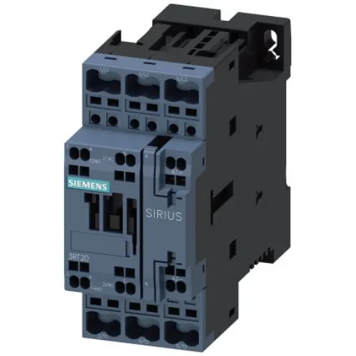 Siemens SIRIUS 3RT2 Contactor, 48 V Coil, 3-Pole, 38 A, 18.5 kW, 1 NO + 1 NC, 690 V - 3RT2028-2BW40 product image