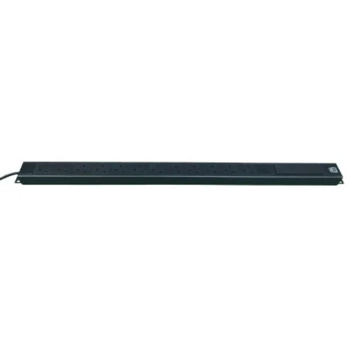 RS PRO Type G - British 12 Gang Power Distribution Unit, 3m Cable, 13A, 250 V ac - 1617268 product image