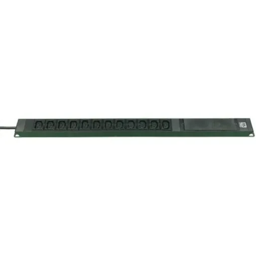 RS PRO IEC C13 12 Gang Power Distribution Unit, 3m Cable, 13A, 250 V ac - 1617284 product image