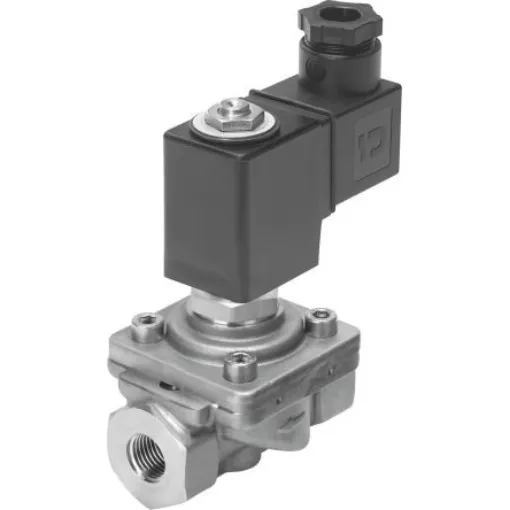 Festo 2/2 Solenoid Valve - Solenoid/Pilot G 1/4 VZWF Series, 1492134 - VZWF-B-L-M22C-G14-135-E-1P4-10-R1 product image