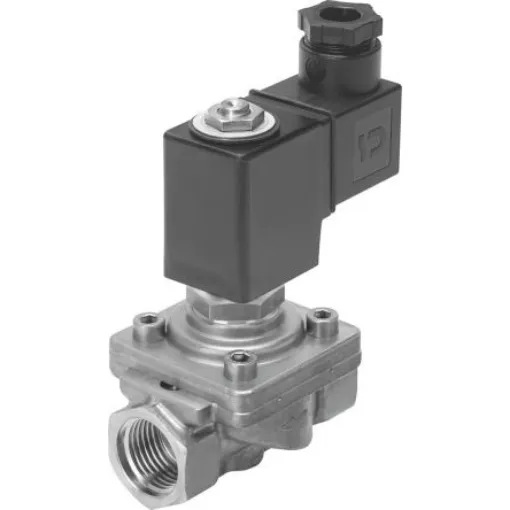 Festo 2/2 Solenoid Valve - Solenoid/Pilot G 1/2 VZWF Series, 1492136 - VZWF-B-L-M22C-G12-135-E-1P4-10-R1 product image