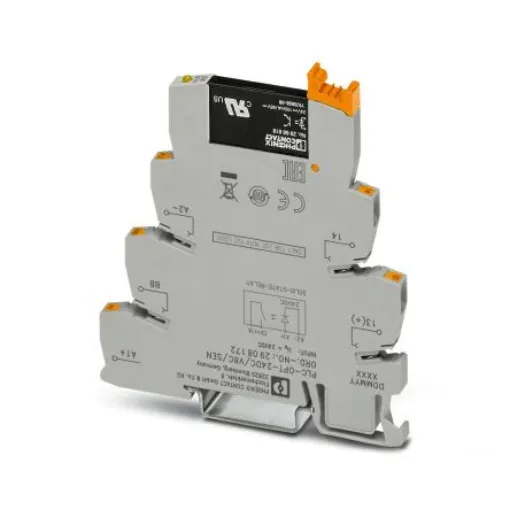 Phoenix Contact PLC-OPT Series Solid State Interface Relay, 28.8 V dc Control, 3 mA Load, DIN Rail Mount - 2908172 product image