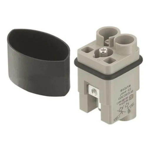 HARTING Heavy Duty Power Connector Insert, 40A, Male, Han Q Series, 2 Contacts - 09120022654 product image