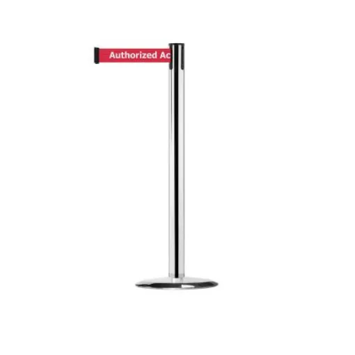 Tensator Red & White Retractable Barrier, 2.3m, Red, White Tape - 889U-1P-RA product image