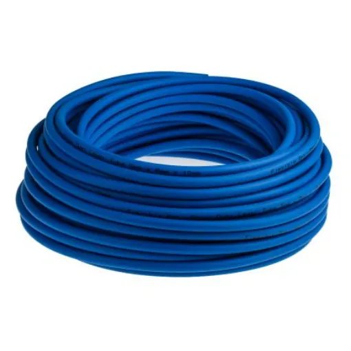 RS PRO Compressed Air Tube Blue PUR, PVC 8mm x 30m - 1745733 product image
