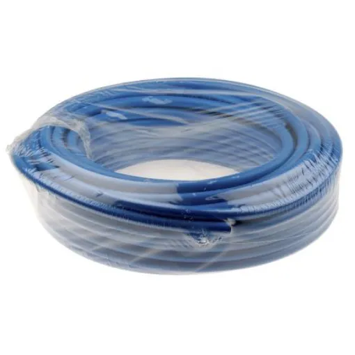 RS PRO Compressed Air Pipe Blue PUR, PVC 10mm x 30m - 1745737 product image