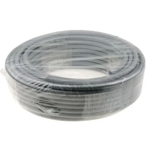 RS PRO Compressed Air Pipe Grey PUR, PVC 10mm x 30m - 1745738 product image
