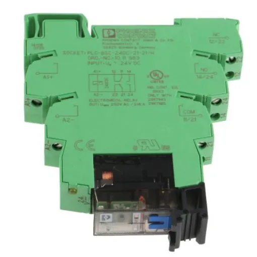Phoenix Contact PLC-RSC- 24DC/21-21AU/MS Series Interface Relay, DIN Rail Mount, 24V dc Coil, DPDT, 2-Pole - 2910507 product image
