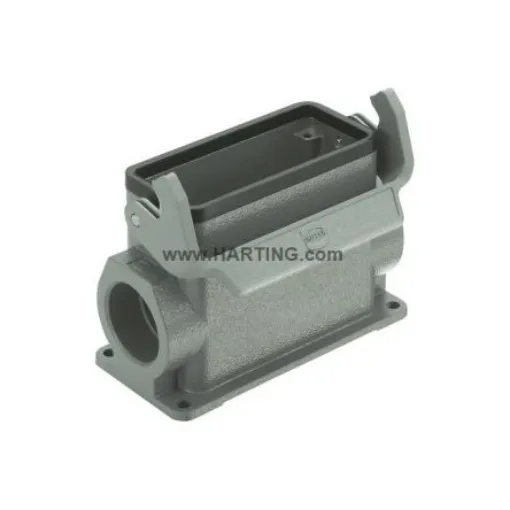 HARTING Han B Heavy Duty Power Connector Housing, M25 x 2 Thread, Side Entry - 19300160291 product image