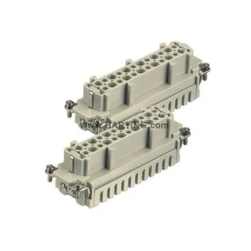 HARTING Heavy Duty Power Connector Insert, 16A, Female, Han ES Series, 48 Contacts - 09330242726 product image
