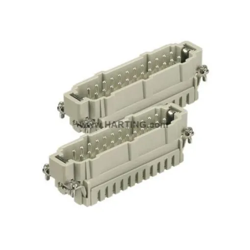 HARTING Heavy Duty Power Connector Insert, 16A, Male, Han ES Series, 48 Contacts - 09330242626 product image