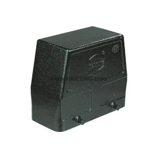 HARTING Han M Heavy Duty Power Connector Housing, M40 Thread, Side Entry - 19370240528 product image