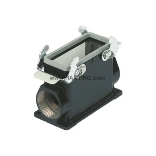 HARTING Han M Heavy Duty Power Connector Housing, M32 x 2 Thread, Side Entry - 19370240272 product image