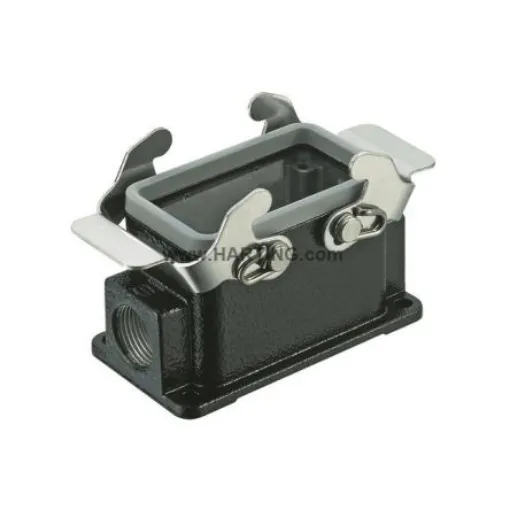 HARTING Han M Heavy Duty Power Connector Housing, M20 x 2 Thread, Side Entry - 19370101270 product image
